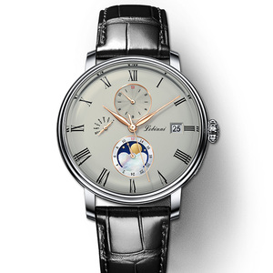<span class=keywords><strong>Montre</strong></span> de luxe pour <span class=keywords><strong>femme</strong></span> en acier inoxydable, nouveau design, <span class=keywords><strong>mouvement</strong></span> entièrement <span class=keywords><strong>automatique</strong></span>, résistante à l'eau, montres de business en cuir - Product Image 4