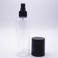 Flacon pulvérisateur transparent pour cosmétiques capillaires et soins du visage, tonique, 180 ml