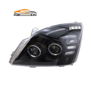 Phares Avant Automobiles à LED Angel Eyes Noirs pour Toyota Land Cruiser <span class=keywords><strong>Prado</strong></span> J120 120 <span class=keywords><strong>2006</strong></span> - Product Image 1