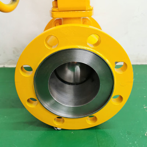 Válvula de Bola Manual de Alto Flujo de Gas Tkfm con Brida de Agua, Totalmente Soldada, con Manija, OEM, Acero al Carbono - Product Image 6