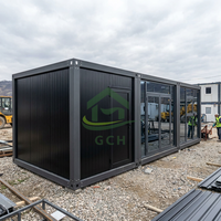 Maison de bureau modulaire préfabriquée personnalisable, conteneur détachable de 20 pieds, maison modulaire préfabriquée