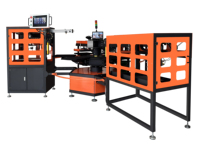 Machines de presse à chaud pneumatiques entièrement automatiques à six stations