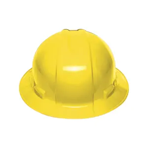 Casco de Seguridad de Ala Ancha BOX 4, Amarillo, TRUPER - Product Image 1
