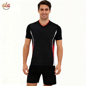 Kustomisasi Pabrik Jersey Olahraga Sepak Bola Terbaik Pakaian Olahraga Bernapas Cepat Kering Kaos Sepak Bola Camisetas De Futbol - Product Image 1