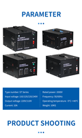 Transformateur monophasé élévateur et abaisseur de tension 220V vers 110V 1000VA 2000VA 3000VA 5000VA