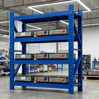 Venta Directa de Fábrica, Estantería de Almacenamiento de Alta Calidad con Estructura de 500 kg, Sistemas de Estanterías Resistentes para Almacenes