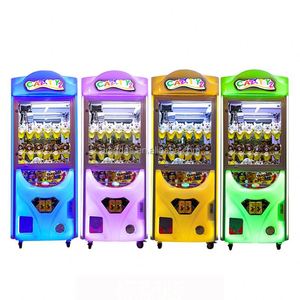 BH Factory Wholesale Customizable Classical Plastic Cabinet Crazy Toy 2 Prize Plush Doll Claw Crane Game Vending Machine - Product Image 6