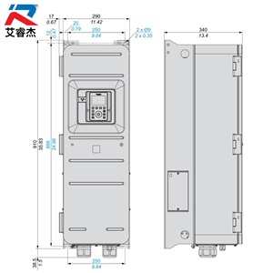ตัวแปลงความถี่ใหม่แท้รุ่น ATV650D45N4 แบบ 3 เฟส Altivar ATV600 ไดรฟ์ปรับความถี่ ATV650D45N4 380-480V 45kW - Product Image 2