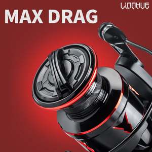 Carrete de Pesca Topline S2800-7800, 6 Rodamientos de Bolas, <span class=keywords><strong>Arrastre</strong></span> Máximo de 12 kg, Relación de Engranajes 5.1:1, Carrete de Metal, Mango con Empuñadura, Carrete Giratorio, Accesorio de Pesca de Largo Alcance, Pesca - Product Image 6