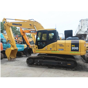Komatsu PC200 Original Crawler Excavator In Good Condition Lower Price Used <b>Engineering</b> <b>Construction</b> Equipment - Product Image 1