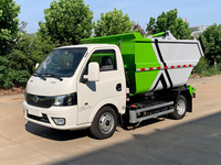 Nouveau camion compacteur électrique BYD 4x2 à transmission manuelle pour la collecte des déchets