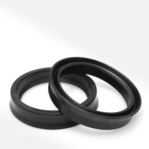 Joint d'étanchéité industriel en U pour tige de piston avec <span class=keywords><strong>FOD</strong></span> HB228, pour cylindres IDU ODU UN UPH, joints NBR FKM - Product Image 1