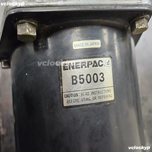 อุปกรณ์เพิ่มแรงดันลมไฮดรอลิก Enerpac B5003 ขนาด 3.7 คิว นิวตัน ความสัดส่วน 50:1 - Product Image 2