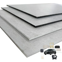 Matériaux thermoplastiques résistants à la chaleur, fibre PP, faible odeur, antibactérien, support de couverture de cargaison, panneaux en fibre de verre