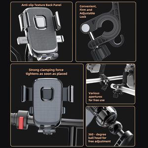 Support de téléphone portable flexible en ABS, étanche, rotatif à 360 degrés, réglable en hauteur, portable, à libération rapide, le plus vendu en usine - Product Image 4
