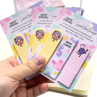 Recién llegado, notas adhesivas de papel coloridas, lista de tareas, recordatorio, notas adhesivas, notas adhesivas diarias portátiles, notas adhesivas