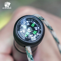 Pelle de survie portable en acier à haute teneur en carbone, outil de tranchette compact pour le camping, la randonnée et le creusement