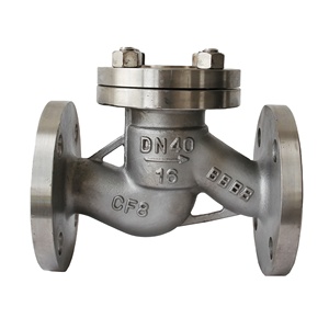 Chống Gỉ SUS 304 316 316L SS Air Globe Stop PN16 Mặt Bích Van Kiểm Tra Swing Không Quay Trở Lại Với Bán Nóng 16 Inch Hướng Dẫn Sử Dụng Tiêu Chuẩn - Product Image 1