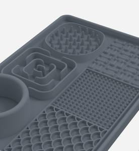 Silicone Slow Food Training Lamber Pad para Cat <span class=keywords><strong>Dog</strong></span> <span class=keywords><strong>Magic</strong></span> Food Grade Lamber Tigela Ventosa Pet Tigelas - Product Image 6