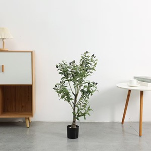 Cây nhân tạo ô liu cây nhân tạo cây nhân tạo trong nhà ngoài trời trang trí chậu cây - Product Image 4
