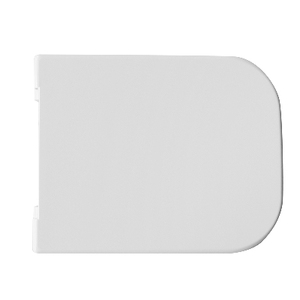 Siège de toilette thermodurcissable Mod D313 Forme 8 Blanc 48 cm de longueur 39 cm de largeur - Product Image 1