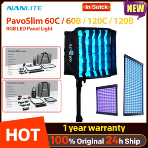 <span class=keywords><strong>60B</strong></span> <span class=keywords><strong>Nanlite</strong></span> Pavoslim ไฟ LED/60C 120B/120C แผงแบบบางไฟ RGB สำหรับถ่ายภาพไฟเติมไฟสตูดิโอกลางแจ้งแบบสตรีมสด - Product Image 4