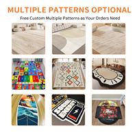 Alfombra Personalizada de Estilo Escandinavo Abstracto, Alfombra Suave Antideslizante de Fácil Cuidado, Alfombra Grande para Sala de Estar, Dormitorio, Decoración Moderna para el Hogar
