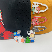 Logo mexicain personnalisé en métal émaillé souple à paillettes pour épingles de revers, épingles de chapeau ajustées plaquées, clips de chapeau, artisanat en métal émaillé dur personnalisé
