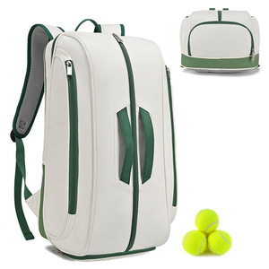 Bolsa de Tenis y Pickleball Multifuncional Impermeable 600D 30-40L, con Compartimentos Separados para Zapatos y Cierre de Cremallera, Superventas - Product Image 1