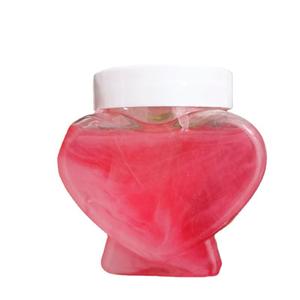 Slime cristallin en forme de cœur, chewing-gum, argile à modeler transparente, argile à modeler cristalline colorée, jouet pour enfants à un yuan. - Product Image 5