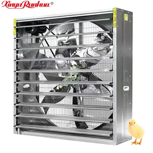 Ventilador de escape de CA, ventilación Industrial para granja de aves de corral/casa de pollos/cobertizo de ganado