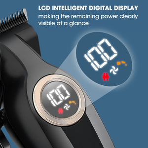 Lanumi N-8886プロフェッショナル理髪クリッパーキット0.<span class=keywords><strong>6</strong></span> 2.3mm調整可能2 in 1多機能ヘアクリッパーセット制限櫛付き - Product Image 4