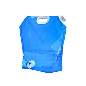 Vente en gros sac d'emballage de stockage de liquide flexible pliable sac de poche de bec liquide conteneur d'eau sacs de liquide