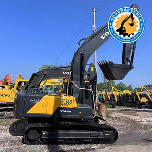 Excavatrice d'occasion en bon état VOLVO EC240 EC210 220 240 pelleteuses de machines de construction d'occasion à vendre - Product Image 5