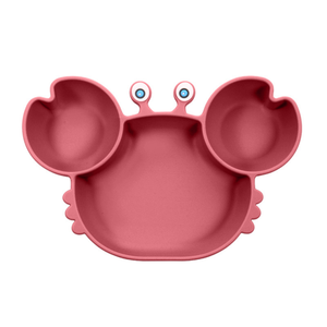 Ensemble de vaisselle pour bébé en silicone de qualité alimentaire, assiette à ventouse en forme d'escargot, bol d'alimentation pour nourrissons - Product Image 1