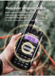 Radio Walkie-Talkie <span class=keywords><strong>Baofeng</strong></span> UV-16 2025, Resistente al Agua, Alta Potencia, Alcance Máximo de 30KM, Radio CB Bidireccional UV-5R, Radioaficionado <span class=keywords><strong>UV16</strong></span> - Product Image 6