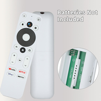 Télécommande vocale pour ONN Android FHD 4K UHD Streaming Stick TV Box 100024646 100026240 Contrôleur de remplacement avec YouTube