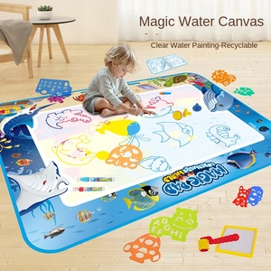 Lienzo de agua mágico supergrande para niños, rompecabezas educativo transfronterizo, pintura de agua transparente, juguete de dibujo de grafiti repetido - Product Image 1