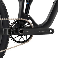 VTT en aluminium 29 pouces, fourche à air 150 mm, SHIMANO12S, amortisseur arrière DNM Deluxe, frein à 4 pistons, suspension intégrale, VTT de descente