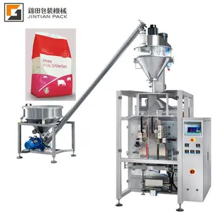 JT-460F Automatic 100g 250g 500g Coffee Powder Packing Quad Seal Bag Stand Pouch Milk Powder Packaging Machines