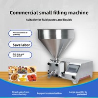 Mesin Pengisi Kue Choux Baru Otomatis Penuh untuk Cokelat/Selai/Pasta Cair, Kapasitas 46kg, Garansi 1 Tahun
