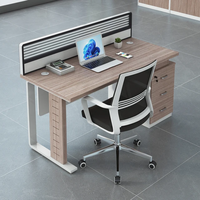 Bureau de travail modulaire pour 2, 4, 6 ou 8 personnes, mobilier de bureau, espace de travail ouvert, poste de travail pour employés