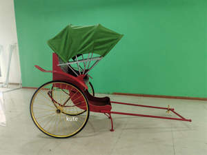 Vélo-rickshaw classique à 2 roues, tiré à la main, en promotion – Prix attractif - Product Image 2