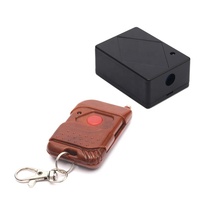 Pemancar Remote Control Nirkabel Cerdas 433Mhz 1 Saluran, Sakelar Lampu RF Relay 1 Buah dengan Penerima untuk Gerbang Pintu Garasi Mobil 433