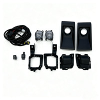 Ensemble de 11 feux antibrouillard LED pour Toyota LC70 Series, kit complet prêt à l'emploi, installation facile avec faisceau de câblage et accessoires de montage