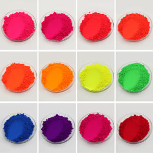 NEON renkler floresan fosforlu Pigment tırnak tozu lehçe - Product Image 2