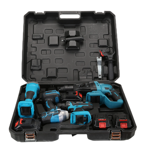 Kit de Destornilladores Combinados de Litio Azul con Estuche, Herramienta Eléctrica Personalizable, 1 Año de Garantía, Soporte OEM, Uso para Electricistas - Product Image 1