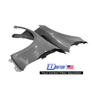 Guardabarros Delanteros de Fibra de Carbono Seca Estilo Fábrica para Porsche Panamera 976, Años Modelo 2024, 2025 y 2026 - Product Image 2