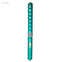 Pompe submersible multicellulaire haute performance de 4 pouces pour puits profond, en fonte, 100 m de hauteur de refoulement, pour l'irrigation agricole, GB OEM
