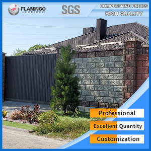 Clôture de <span class=keywords><strong>jardin</strong></span> <span class=keywords><strong>en</strong></span> aluminium, panneaux de clôture métalliques, clôture <span class=keywords><strong>en</strong></span> aluminium, extrusion de profilés <span class=keywords><strong>en</strong></span> aluminium, rail <span class=keywords><strong>en</strong></span> T - Product Image 4